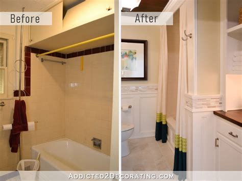 Hallway Bathroom Remodel: Before & After - Addicted 2 Decorating®