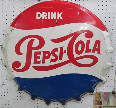 Pepsi Cola Button Sign Vintage ***RARE*** | Pepsi, Pepsi cola, Pepsi ...