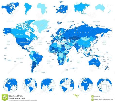 world map continents - World Maps - Map Pictures