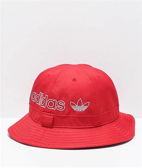 adidas Originals Bell Scarlet Bucket Hat