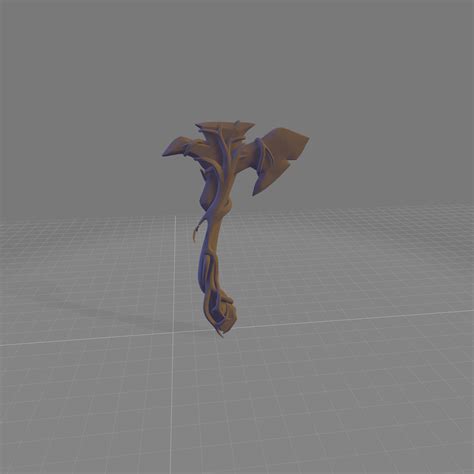 STL file Valorant Axe Ashen Skin・Design to download and 3D print・Cults