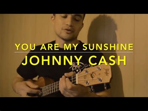 You Are My Sunshine - Johnny Cash (Ukulele Cover) - Play Along - YouTube