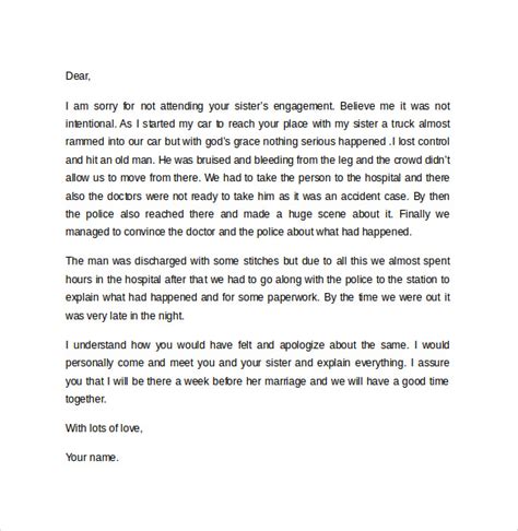 9+ Sample Apology Love Letters | Sample Templates