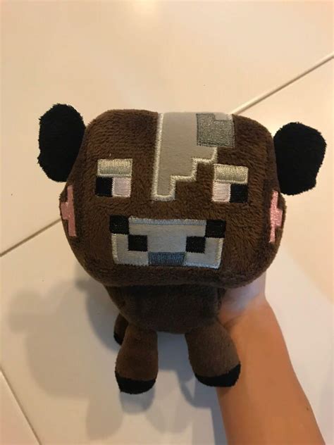 Minecraft Cow Plush, Hobbies & Toys, Toys & Games on Carousell