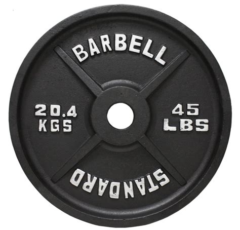 Olympic 45 lb Plate Dimensions