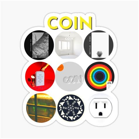 "Coin Band t shirt and sticker | Coin Band Sticker" Sticker for Sale by loyalistwhiz | Redbubble