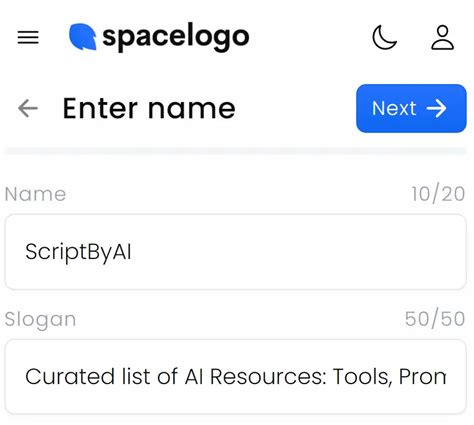 Generate Unique Professional Logos In Seconds With The Spacelogo Tool