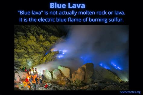 Blue Lava Volcano