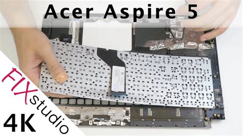 Acer Aspire 5 - keyboard replacement [4k] - YouTube