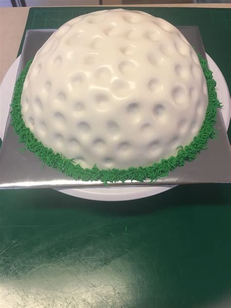 Golf ball cake | Golf ball cake, Cake, Desserts