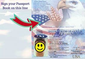 American Passport First Page