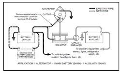 12v Battery Isolator Wiring Diagram - Wiring Diagram