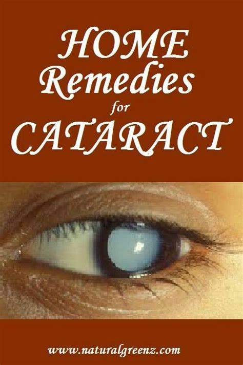 11 Home Remedies For Cataract | Cataracts remedies, Home remedies ...