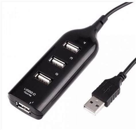 Hub Usb Com 4 Portas Extensor Usb 2.0 High Speed Notebook Pc | Mercado Livre