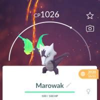 Alolan Marowak with Exclusive Move Shadow Bone | ID 191529750 | PlayerAuctions