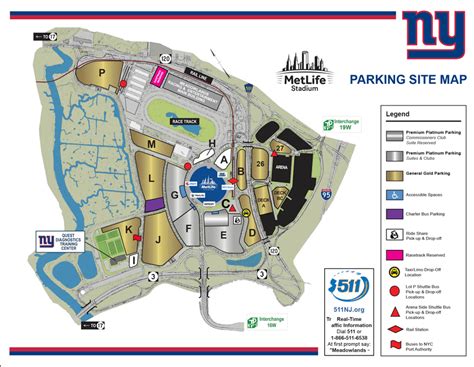 MetLife Stadium Parking Guide 2024: Lots, Parking Pass, Cost and Tips - SeatGraph