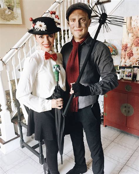 www.timelessoptimist.com || Mary Poppins and Bert costume DIY | Halloween costumes diy couples ...