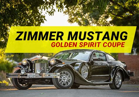 Zimmer Golden Spirit Coupe - Based on a 2011 Ford Mustang GT ...