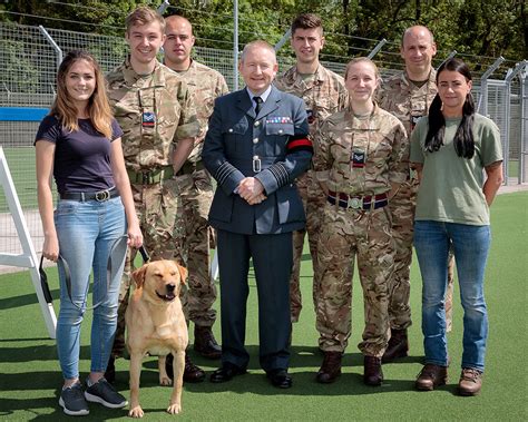 RAFP DOG DEMONSTRATION TEAM 2018 RECEIVES FP FORCE COMMANDER'S COMMENDATION | Royal Air Force