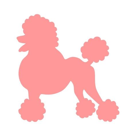 Poodle Cuttable Design | Poodle drawing, Cricut crafts, Poodle