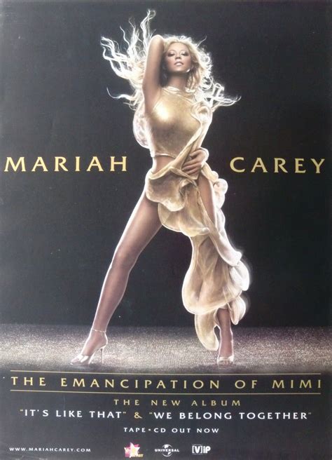 MARIAH CAREY "EMANCIPATION OF MIMI" THAILAND PROMO POSTER - Sexy Gold ...