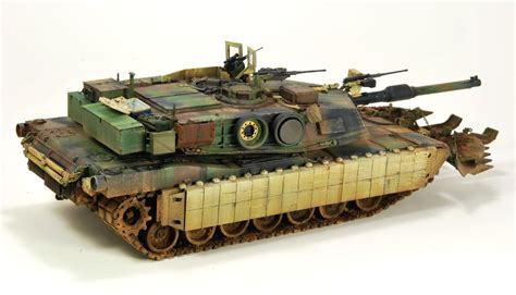 Chris Jerret modeling: M1A1 Abrams