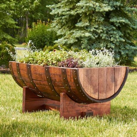 Smart and creative DIY ideas from old wine barrels for the garden | My ...