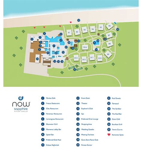 Now Sapphire Resort Map ~ Unlimited Vacation Club Cancun Vacation, Cancun Resorts, Riviera ...