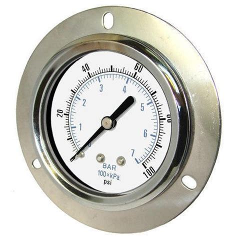 Wika Analogue Panel Mounted Pressure Gauge, For Industrial at Rs 950 ...