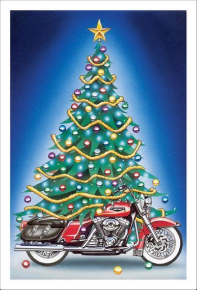 Christmas | Harley davidson christmas cards, Motorcycle christmas, Christmas scenes