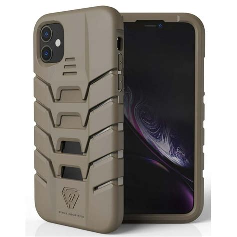 Case for iPhone 11, Strike Industries Tactical Rugged Flexible Matte Cover for Apple iPhone 11 ...