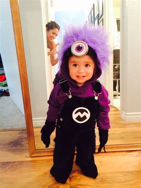 Picture | Diy minion costume, Purple minion costume, Purple minions