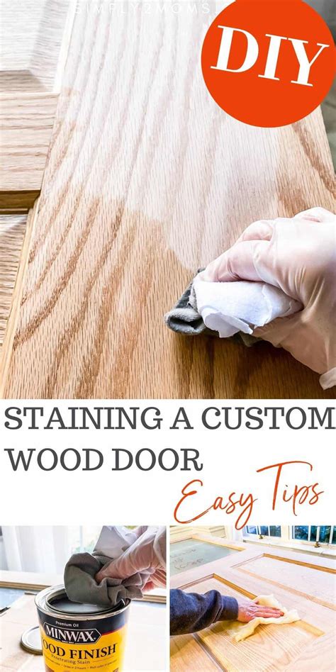 The Best Way to Stain a Custom Wood Door | Custom wood doors, Wood exterior door, Stained doors