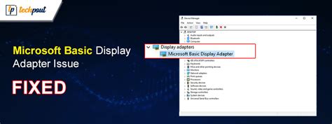 How to Fix Microsoft Basic Display Adapter Issue in Windows 10, 11