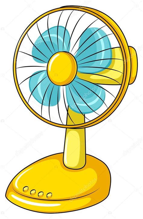 Electric fan Stock Vector by ©blueringmedia 79471318