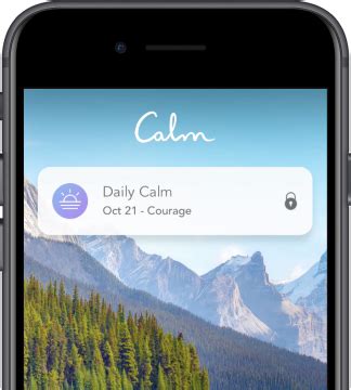 Calm App - Meditation and sleep stories | UI Sources