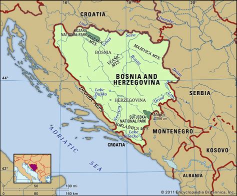 Bosnia and Herzegovina | Facts, Geography, History, & Maps | Britannica