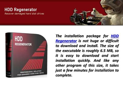 PPT - HDD Regenerator PowerPoint Presentation, free download - ID:336837