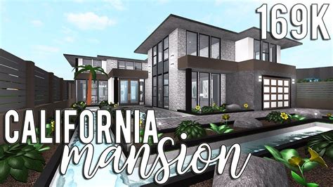 ROBLOX | Bloxburg: California Mansion 169k | Modern family house ...