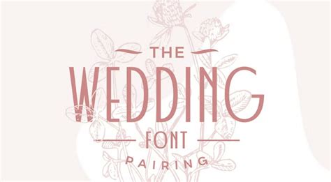 20 Beautiful Fonts for Wedding Invitations - Inspiration & Productivity ...