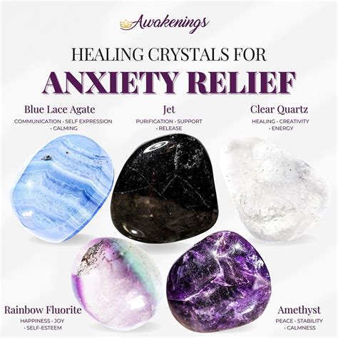 Anxiety Relief Crystal Kit - Awakenings