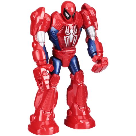 Playskool Heroes Marvel Super Hero Adventures Mech Armor Spider-Man ...