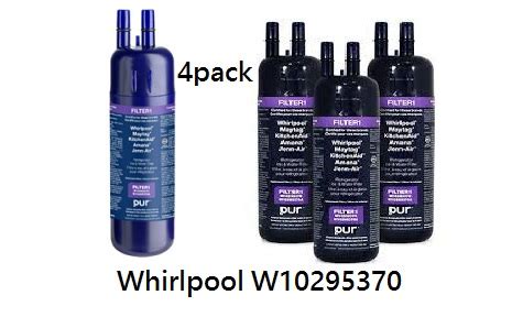 W10295370A, Whirlpool, Refrigerator Water Filter 1 EDR1RXD1