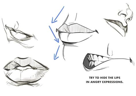 Drawing Comic Book Lips | Lipstutorial.org