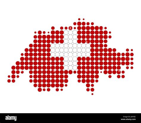 map and flag of switzerland Stock Photo - Alamy