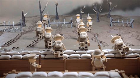 Minifig Battlefields recreate WWI Trenches with LEGO and 3D Printing ...