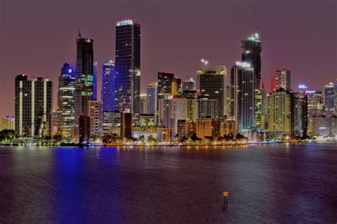 Brickell skyline, Miami, FL (1400×933) | Skyline, New york skyline ...