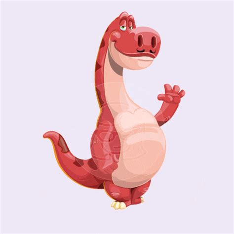 Brontosaurus Dinosaur Animated GIFs Collection | GraphicMama