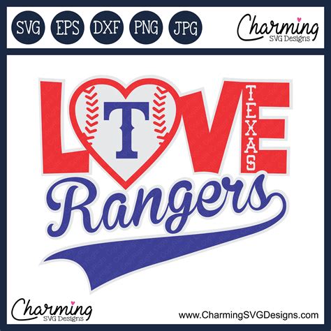 Texas Rangers Vector Logo at Vectorified.com | Collection of Texas ...