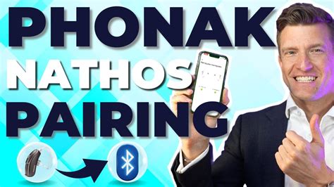 Phonak Nathos Nova Hearing Aid Bluetooth Pairing & MyPhonak App Setup in 3 Steps - YouTube